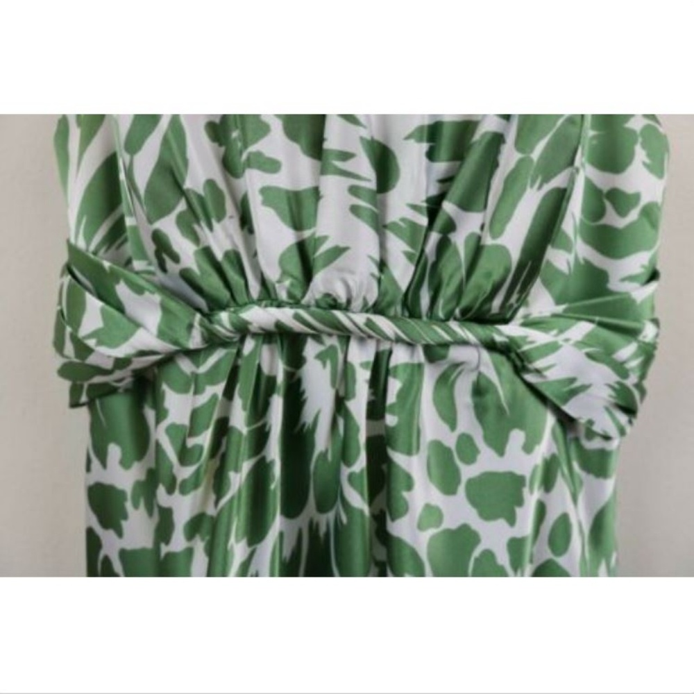 Alfred Angelo Floral Spaghetti Strap Dress - Picture 2 of 7